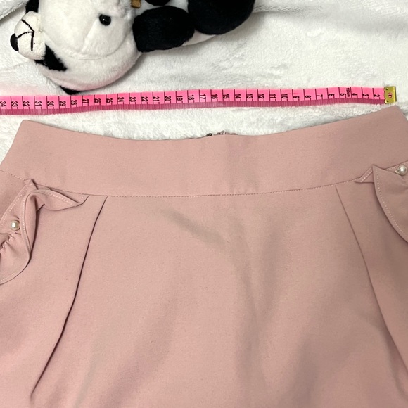 LODISPOTTO ☆ skirt with frilly pockets and pearl detailing - Picture 9 of 10